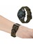 Honor Magic Watch 2 42 mm Uyumlu Deri Kordon Spor Dikişli Deri Kayış 4