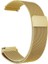 Honor Magic Watch 2 42 mm Uyumlu Hasır Metal Kordon Mıknatıslı Tel Örgü Kayış 1