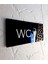 Black Pearl Serisi Wooden Wc Yönlendirme Tabelası 2