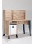 Rüya 60 x 120 cm Çalışma Masası Bilgisayar Masası Ofis Ders Yemek Masası Atlantik Çam 1