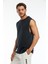 Bisiklet Yaka Kolsuz T-Shirt 2