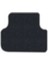 Renault Clio 2 1998-2004 Siyah Halı Gri Kenar Petek Topuk 2250 gr Paspas 4