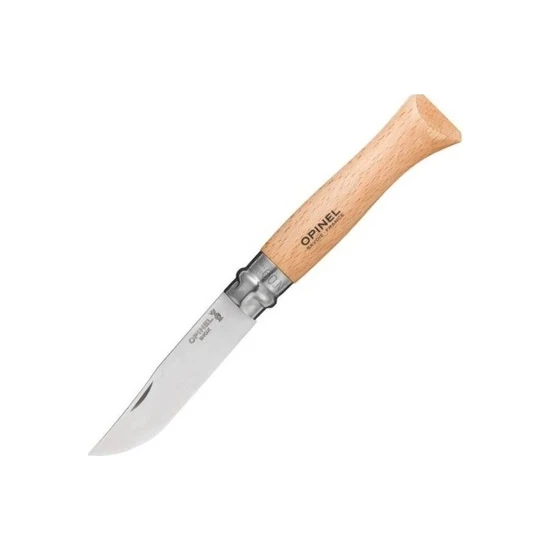 Opinel  Opinel Inox 9 No Kayın Saplı Paslanmaz Çelik Çakı