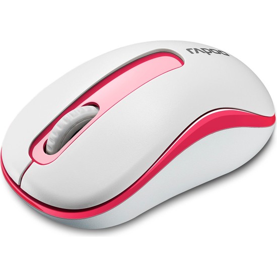 Rapoo 17300 M10 Plus 1000DPI Kırmızı/beyaz Kablosuz Mouse