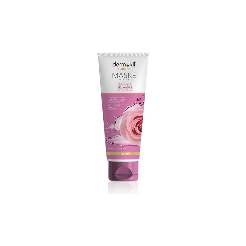 Dermokil Gül Özlü Aydınlatıcı Jel Maske 75 ml