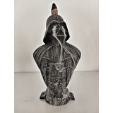 Art & Art Darth Vader Tütsülük Büst Figür Ters Akar Konik Tütsü