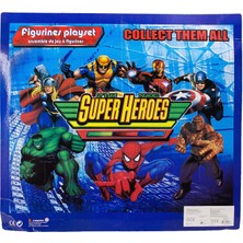 Cstars Super Heroes 10'lu Mega Figür Oyuncak Seti