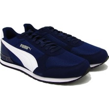 Puma 366811 Lacivert Beyaz Erkek St Runner V2 Mesh