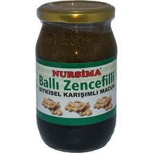 Nursima Ballı Zencefilli Bitkisel Karışımlı Macun 420 gr