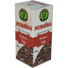 Nursima Bitkisel Keten Tohumu Yağı 50 ml