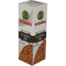 Nursima Bitkisel Acı Badem Yağı 20 ml