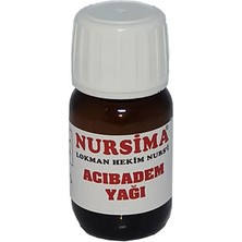 Nursima Bitkisel Acı Badem Yağı 20 ml