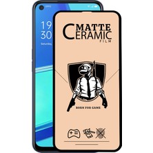 Kzy Oppo A52 Tam Kaplayan Mat Seramik Nano Esnek Ekran Koruyucu Cam