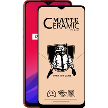 Kzy Realme C3 Tam Kaplayan Mat Seramik Nano Esnek Ekran Koruyucu Cam