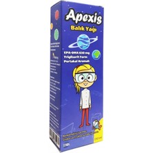 Apexis Multivitamin Çilek Aromalı Şurup 150 ml + Balık Yağı 150 ml