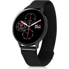 Woom Watch - S20 Siyah Nabız Adım Uyku Tansiyon Ölçer Akıllı Saat