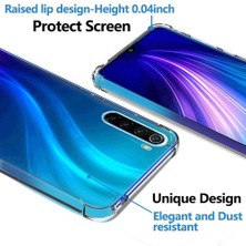 Eabhulie Xiaomi Redmi Note 8 Için Airbag  Şeffaf Kılıf (Yurt Dışından)