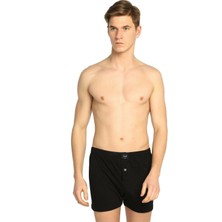 Tutku 6'lı Siyah Havlu Bel Boxer