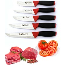 Mizan 5'li Meşhur Yatağan Paslanmaz Çelik Bıçak Seti