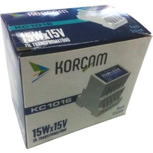 Korçam 15WX15V Zil Transformatörü KC1016