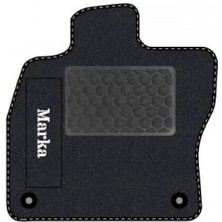 Tegin Seat Altea Xl 2006-2015 Siyah Halı Siyah Kenar Deri Petek Topuk 2250 gr Paspas