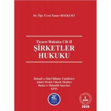 Legal Kitabevi Ticaret Hukuku Cilt Iı Şirketler Hukuku