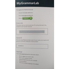 Pearson Education Yayıncılık Mygrammarlab Advanced C1-C2 With Myenglishlab Access Code