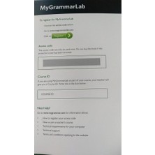 Pearson Education Yayıncılık Mygrammarlab Elementary A1-A2 With Myenglishlab Access Code