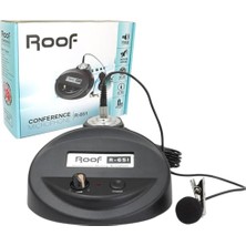Roof R-651 Volum Kontrollü Kürsü Yaka Mikrofonu