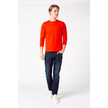 Vigoss Jeans Vıgoss Erkek Baskılı Sweatshirt   44222-30005