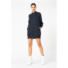 Vigoss Jeans Vıgoss Kadın Balıkçı Yaka Uzun Sweatshirt  13340-00324