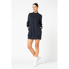 Vigoss Jeans Vıgoss Kadın Balıkçı Yaka Uzun Sweatshirt  13340-00324