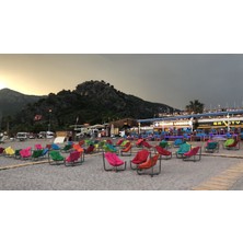 Yapa Yavuzpaşalar Asma Minder Koltuk / Puf - Turkuaz- Antrasit