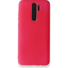 Smody Xiaomi Redmi Note 8 Pro Kılıf Ultra Elastik Silikon Rubber Premier Pembe