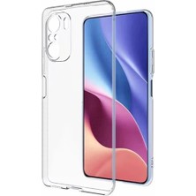 Smody Xiaomi Redmi Note 10 Pro Kılıf Ultra Şeffaf Elastik Kılıf Renksiz
