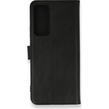 Smody Huawei P Smart 2021 Kılıf Mıknatıslı Kapaklı Cüzdan Deluxe Kopçalı Siyah