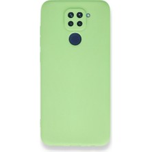 Smody Xiaomi Redmi Note 9 Kılıf Ultra Elastik Silikon Rubber Premier Yeşil