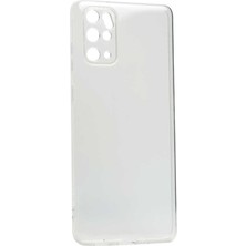 Smody Samsung Galaxy S20 Plus Kılıf Kamera Korumalı Ultra Şeffaf Elastik Kılıf Renksiz