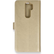 Smody Xiaomi Redmi Note 8 Pro Kılıf Mıknatıslı Kapaklı Cüzdan Deluxe Kopçalı Kırmızı