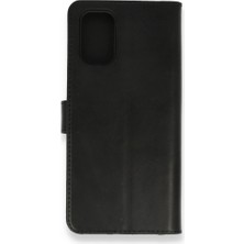 Smody Oppo A92 Kılıf Mıknatıslı Kapaklı Cüzdan Deluxe Kopçalı Siyah