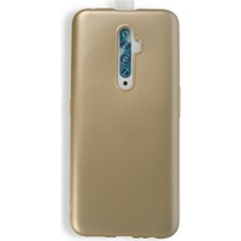 Smody Oppo Reno 2z Kılıf Ultra Elastik Silikon Rubber Premier Gold