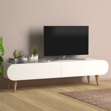 Monte Sehpa Lotus Tv Ünitesi Beyaz