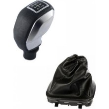 Moda Transit V347 Gri Kapaklı Spor Vites Topuzu ve Vites Körüğü