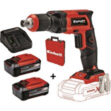 Einhell Te-Dy  Akülü Alçıpan Vidalama 18V + 2*5.2 Ah Plus Starter Kit