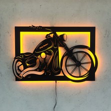 Pika Tasarım Harley Davidson V1.2 LED Işıklı Tablo