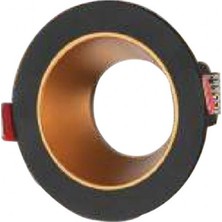 CT-5043 Jaguar Yuvarlak Spot(Siyah-Gold) (Ampulsuz)Cata