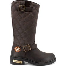 Hammer Jack 102 15980-Z Kadın Deri Çizme Kahverengi