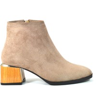 Beety Ten Süet Topuklu Klasik Kadın Bot
