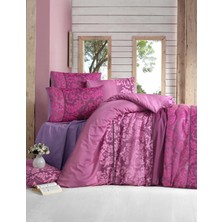 Komfort Home Tek Kişilik Polycotton Nevresim Takımı (Öykü Bordo)