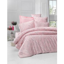 Komfort Home Tek Kişilik Exclusive Deluxe Saten Nevresim Takımı (Powder)